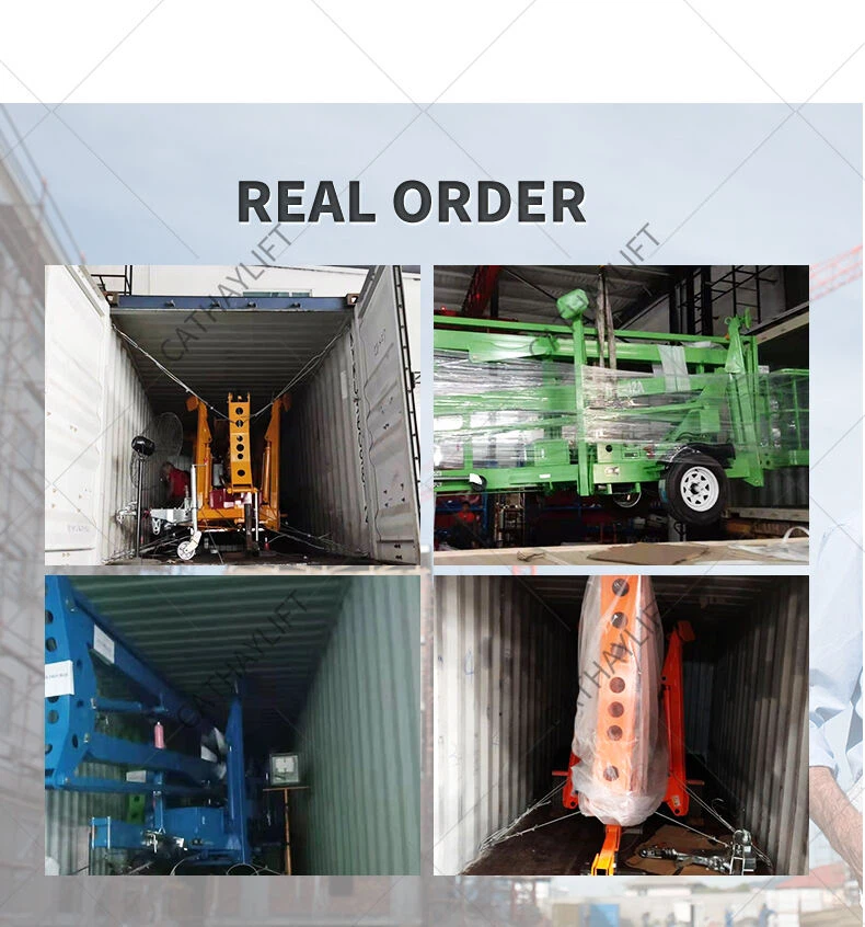 Tow behind boom lift-Shandong Cathay Machinery Co Ltd 1