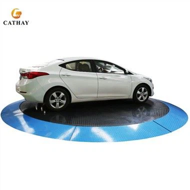 새 차량용 턴테이블을 설치한 후 어떻게 테스트하나요?