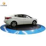 새 차량용 턴테이블을 설치한 후 어떻게 테스트하나요?