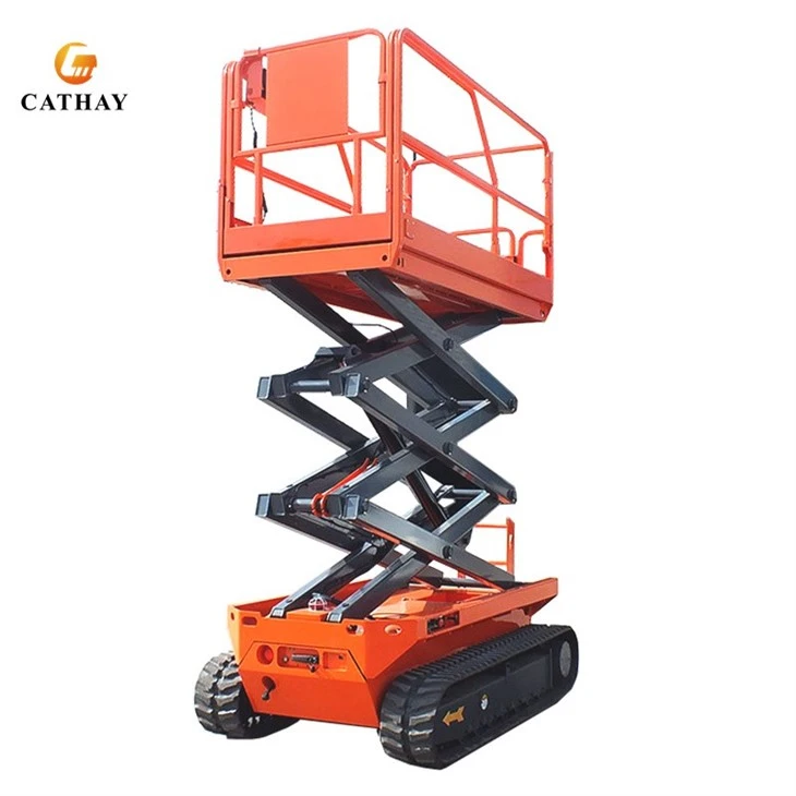 Hydraulic Electric Scissor Man Lift Rough Terrain Man Lift