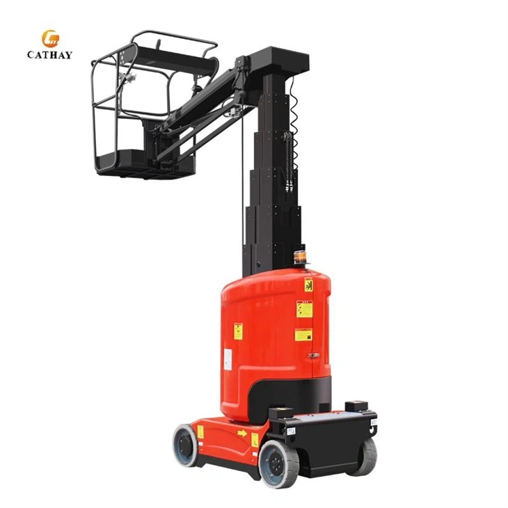 텔레스코픽 지브 마스트 수직 리프트